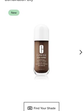 Clinique Even Better Hydrating Vitamin Makeup — Deep Brown